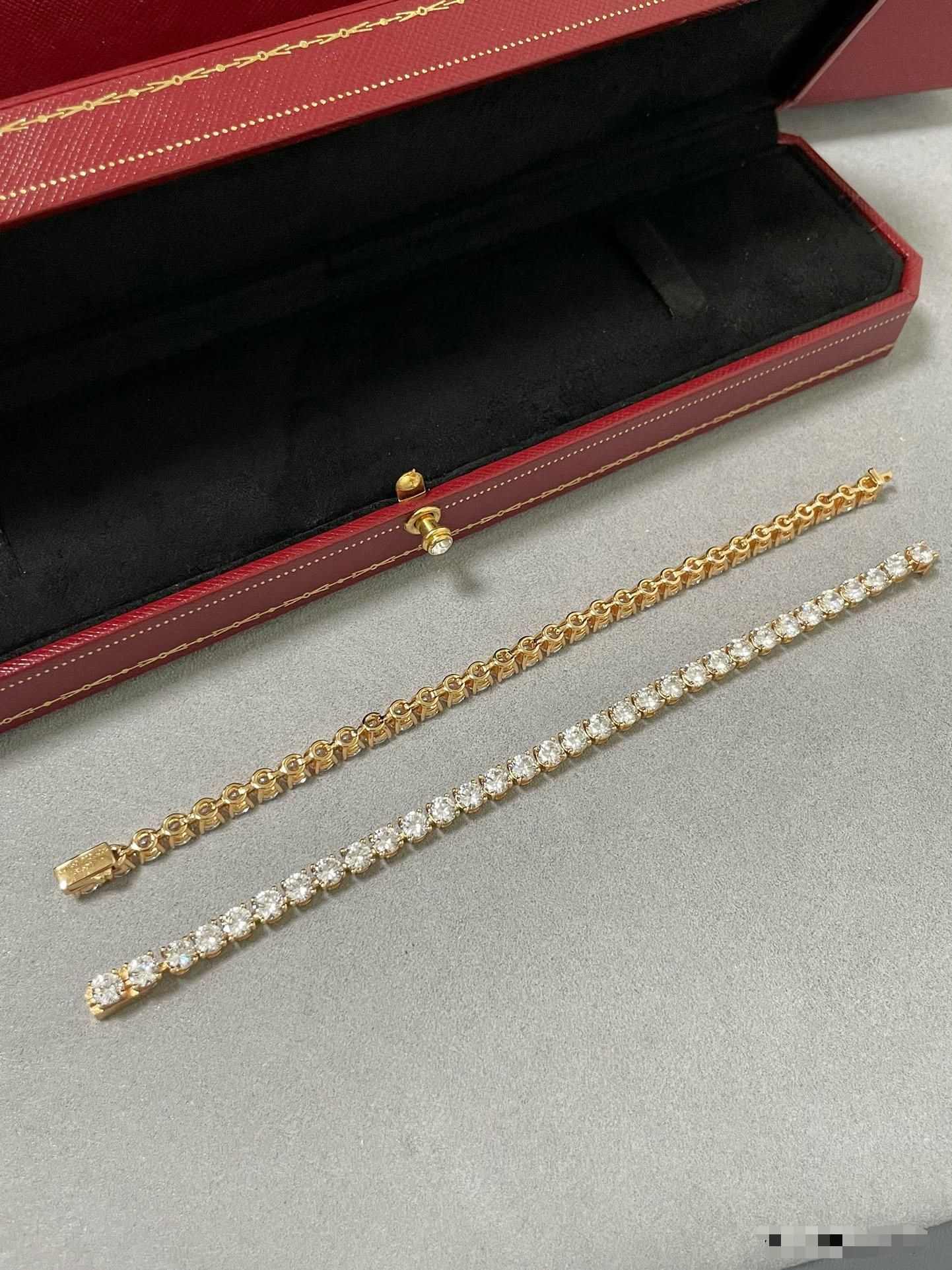 [Stars Jewelry]TENNIS BRACELET WITH FULL DIAMOND SETTING
