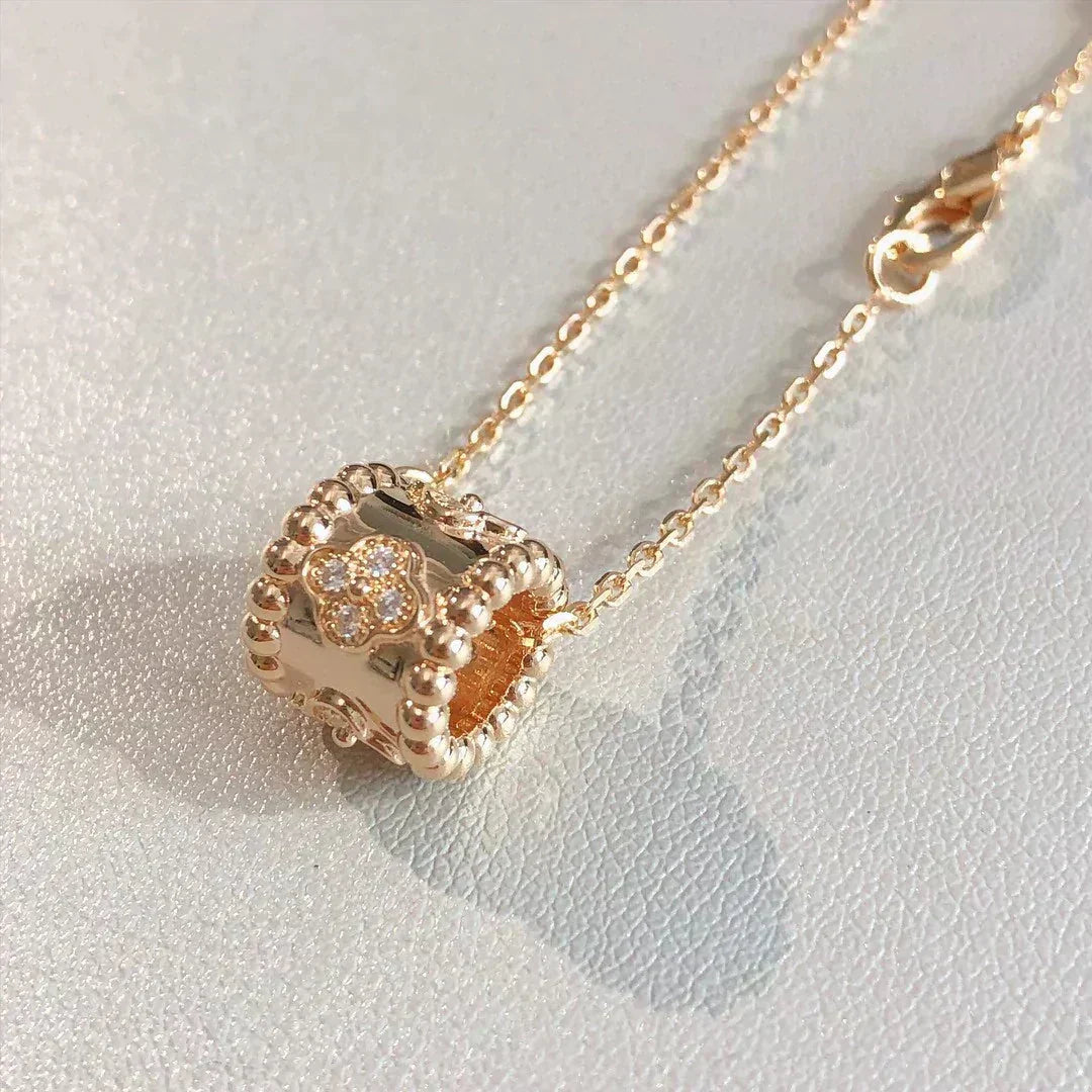 [Stars Jewelry]PERLEE PEDANT NECKLACE GOLD / ROSE GOLD