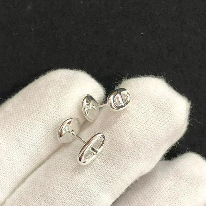 [Stars Jewelry]CHAINE SMALL EARRINGS GOLD AND SILVER