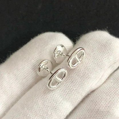 [Stars Jewelry]CHAINE SMALL EARRINGS GOLD AND SILVER