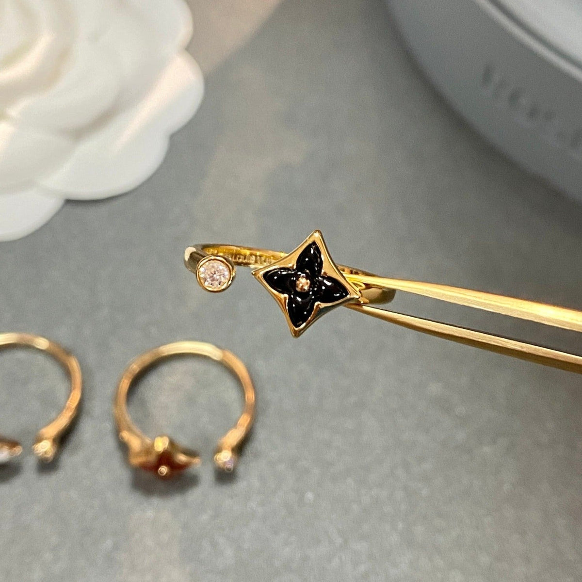 [Stars Jewelry]STAR 1 DIAMOND OPEN RING