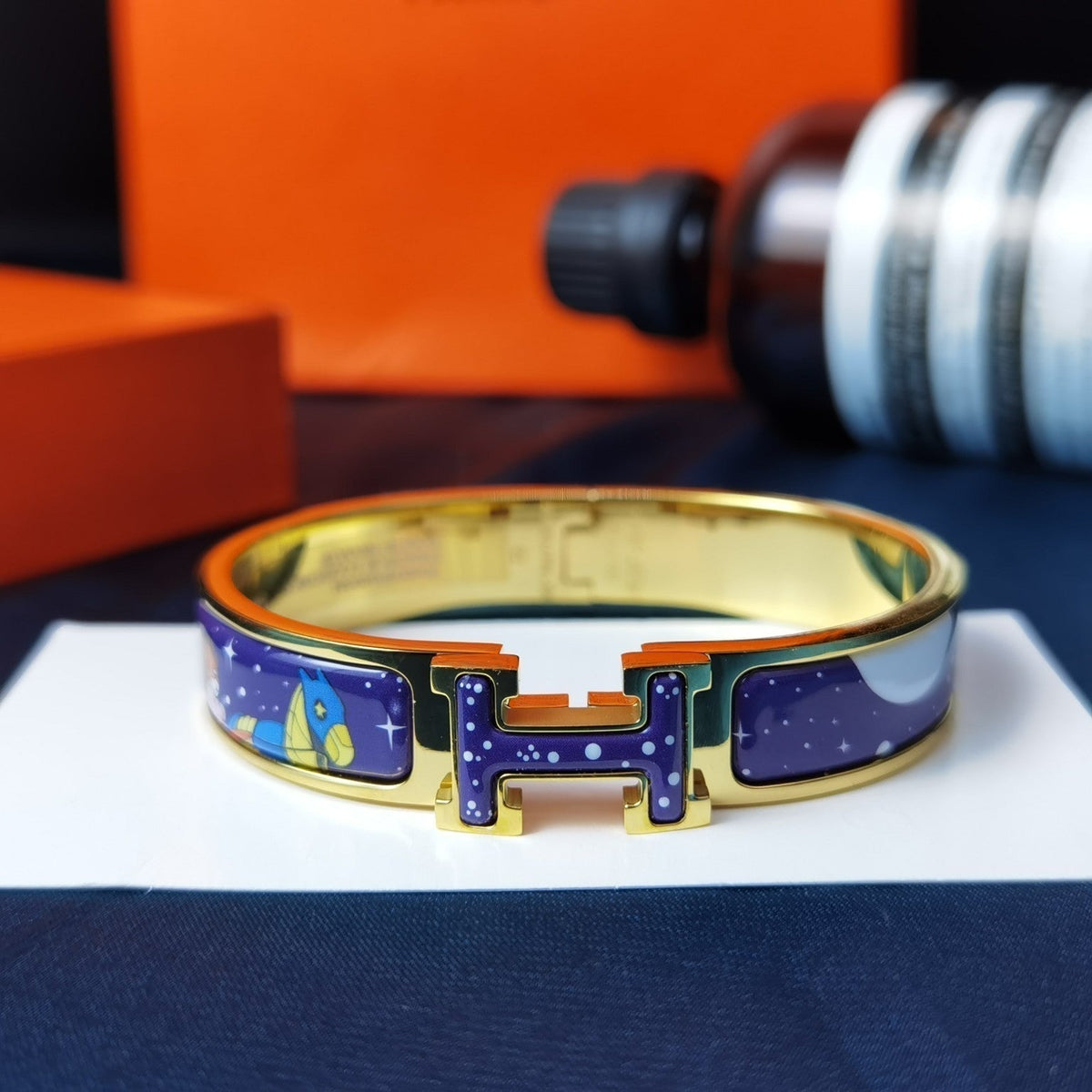 [Stars Jewelry]H STAR AND MOON BRACELET 12MM