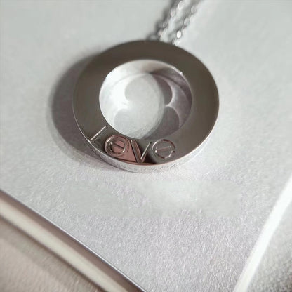 [Stars Jewelry]LOVE NECKLACE ADJUSTABLE SILVER