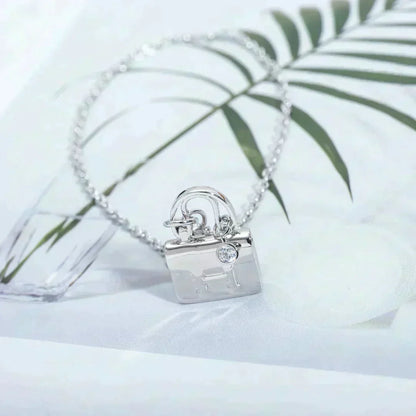 [Stars Jewelry]AMULETTE PEDANT SILVER NECKLACE