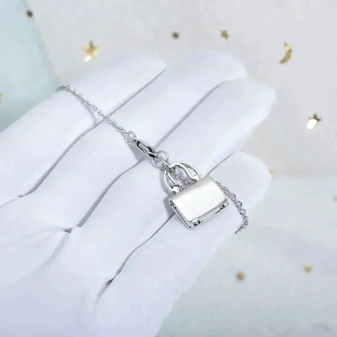 [Stars Jewelry]AMULETTE PEDANT SILVER NECKLACE