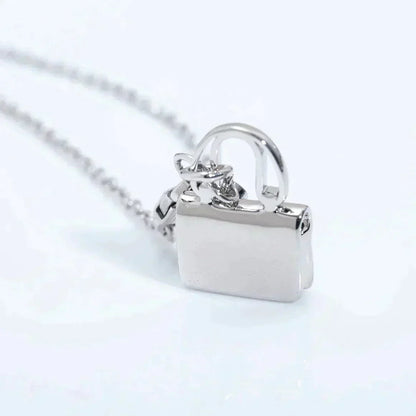 [Stars Jewelry]AMULETTE PEDANT SILVER NECKLACE