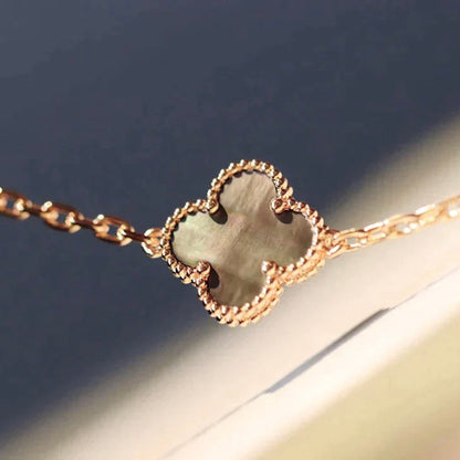 [Stars Jewelry]CLOVER 20 MOTIFS LASER DIAMOND NECKLACE