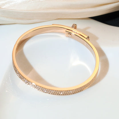 [Stars Jewelry]KELLY BRACELET DIAMOND PAVED