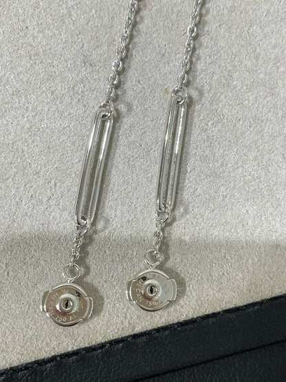 [Stars Jewelry]CHAINE CHAOS DIAMOND DROP EARRINGS