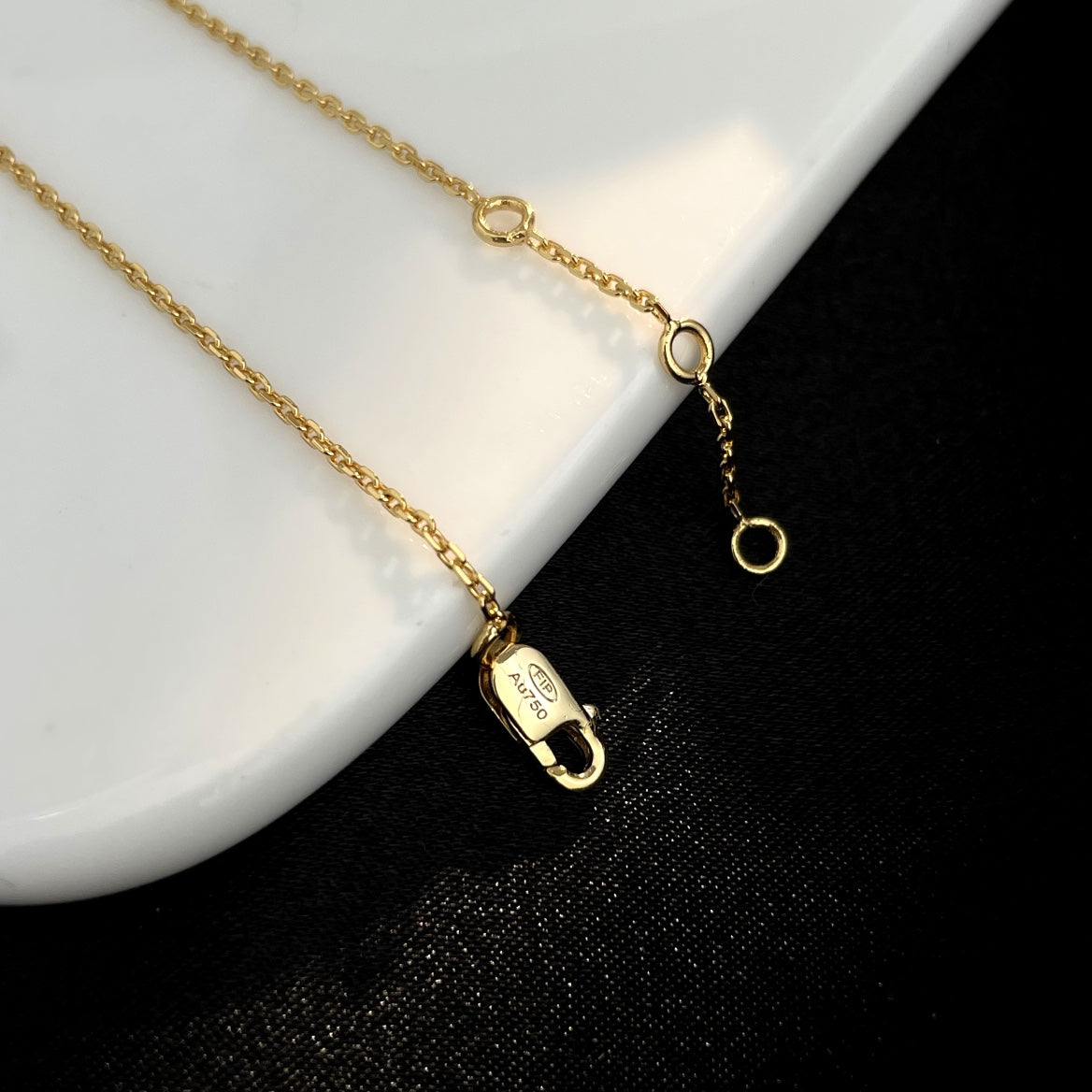 [Stars Jewelry]FORCE 10 FULL DIAMOND BUCKLE CHAIN LINK MINI MODEL