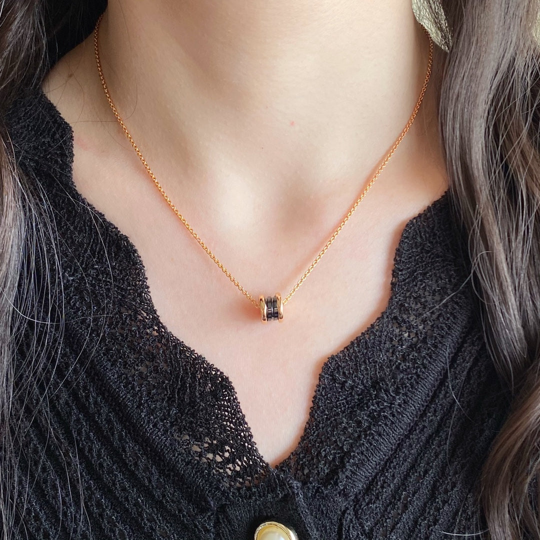[Stars Jewelry]ZERO 1 CERAMIC MINI NECKLACE