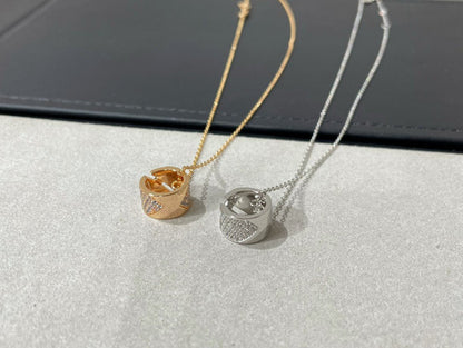 [Stars Jewelry]LIENS EVIDENCE DIAMOND PAVED NECKLACE