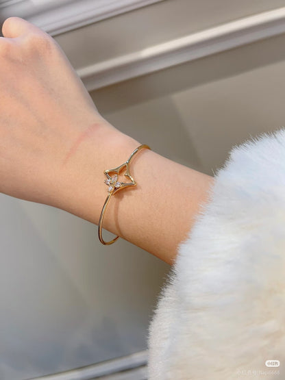[Stars Jewelry]Pink Diamond Bracelet