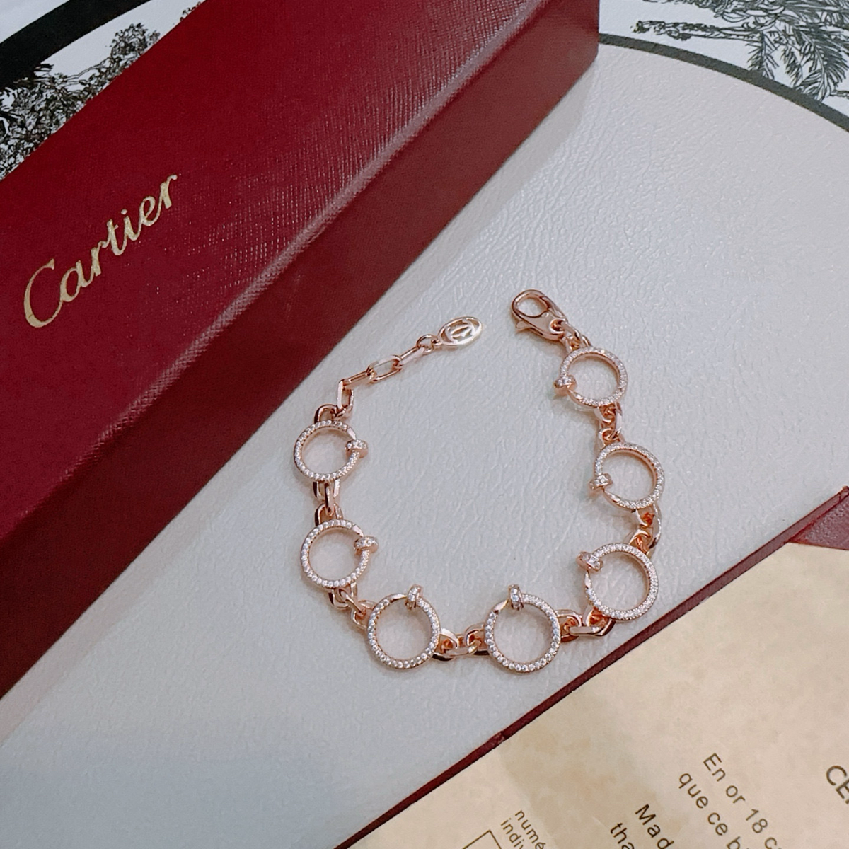 [Stars Jewelry Jewelry] LOVE&JUSTE BRACELET DIAMONDS