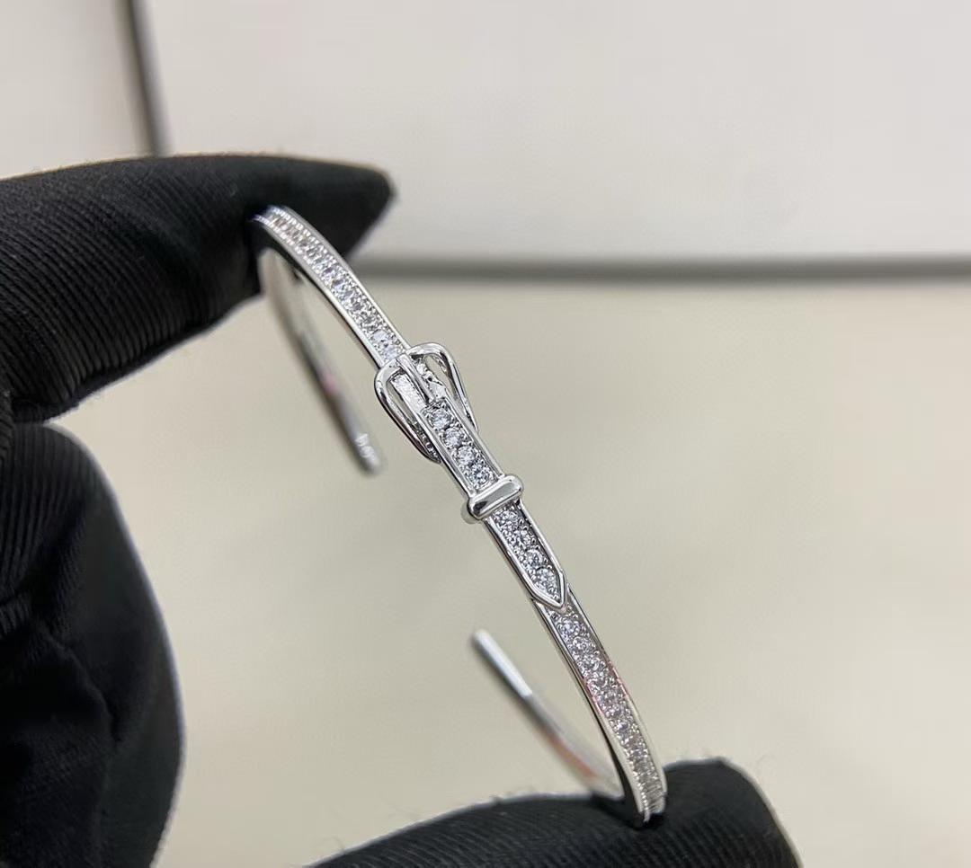[Stars Jewelry]DIAMOND-ENCRUSTED BRACELET THREE COLORS