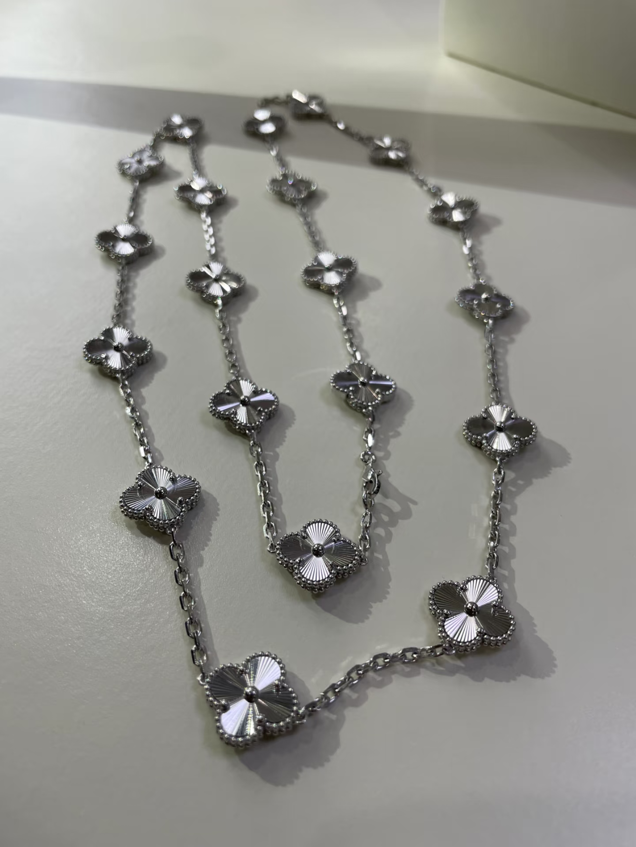 [Stars Jewelry]CLOVER 20 MOTIFS SILVER LASER