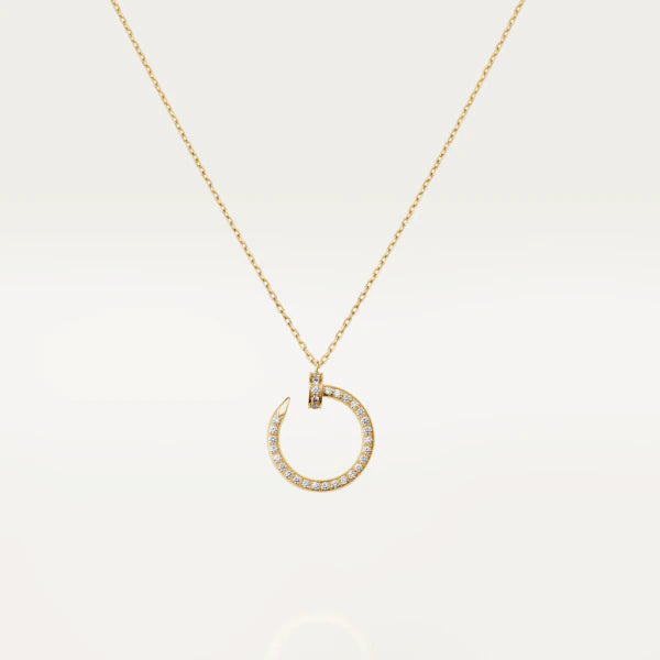 [Stars Jewelry]JUSTE NECKLACE GOLD DIAMONDS