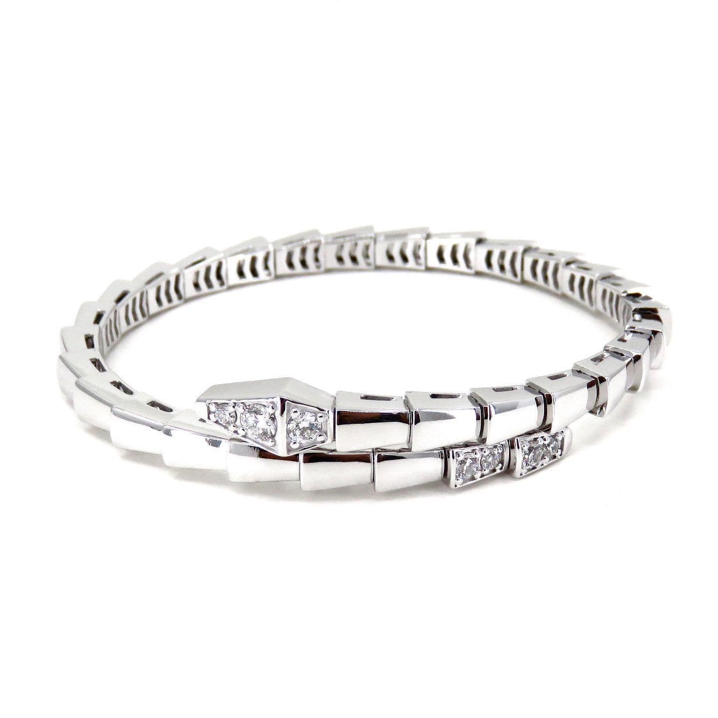 [Stars Jewelry]SERPENTI BRACELET DIAMONDS SILVER