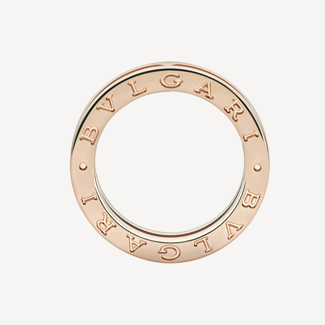 [Stars Jewelry]ZERO 1 ONE-BAND PAVED DIAMONDS ON THE SPIRAL RING