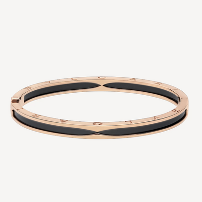 [Stars Jewelry]ZERO 1 PINK GOLD WITH BLACK CERAMIC BRACELET
