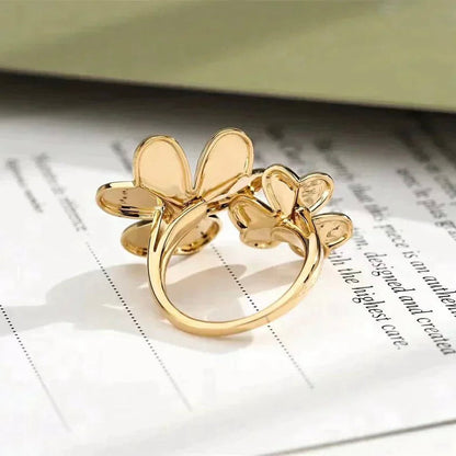 [Stars Jewelry]CLOVER COMOS GOLD DIAMOND RING