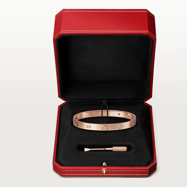 [Stars Jewelry]LOVE BRACELET 6.1MM 4 DIAMONDS
