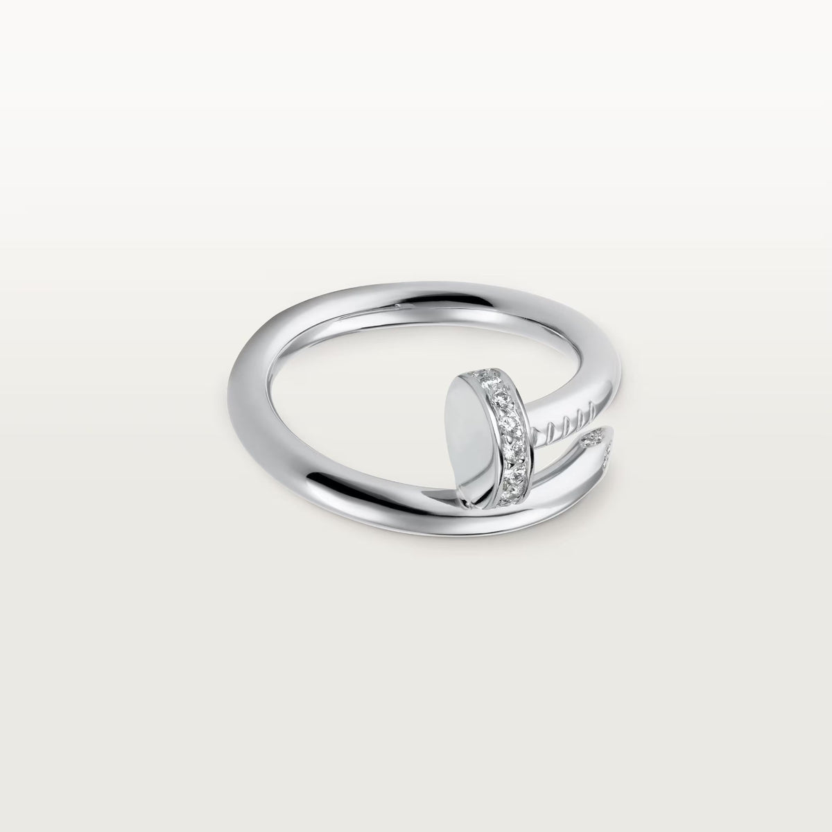 [Stars Jewelry]JUSTE RING 2.6MM HALF DIAMOND
