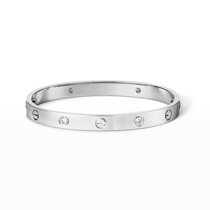 [Stars Jewelry]LOVE BRACELET 6.1MM 4 DIAMONDS