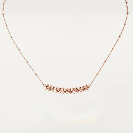[Stars Jewelry]CLASH PINK GOLD NECKLACE