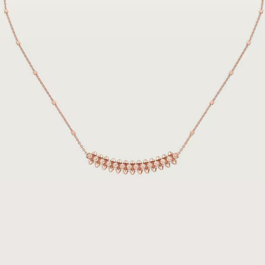 [Stars Jewelry]CLASH  SMALL FULL DIAMOND NECKLACE