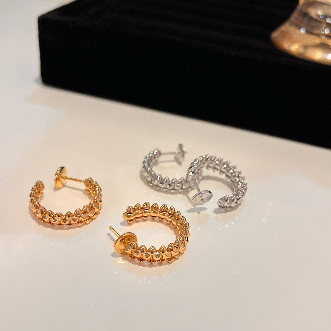 [Stars Jewelry]CLASH SMALL HOOP EARRINGS