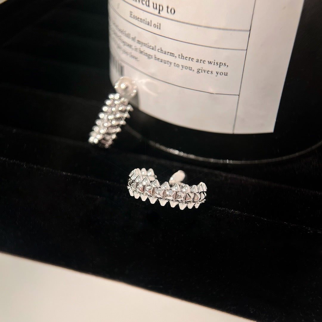 [Stars Jewelry]CLASH SMALL HOOP EARRINGS