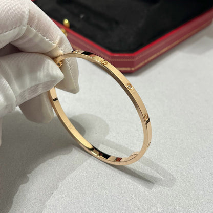 [Stars Jewelry]LOVE BRACELET 3.65MM 6 DIAMONDS