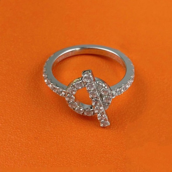 [Stars Jewelry]ECHAPPEE RING SILVER DIAMOND
