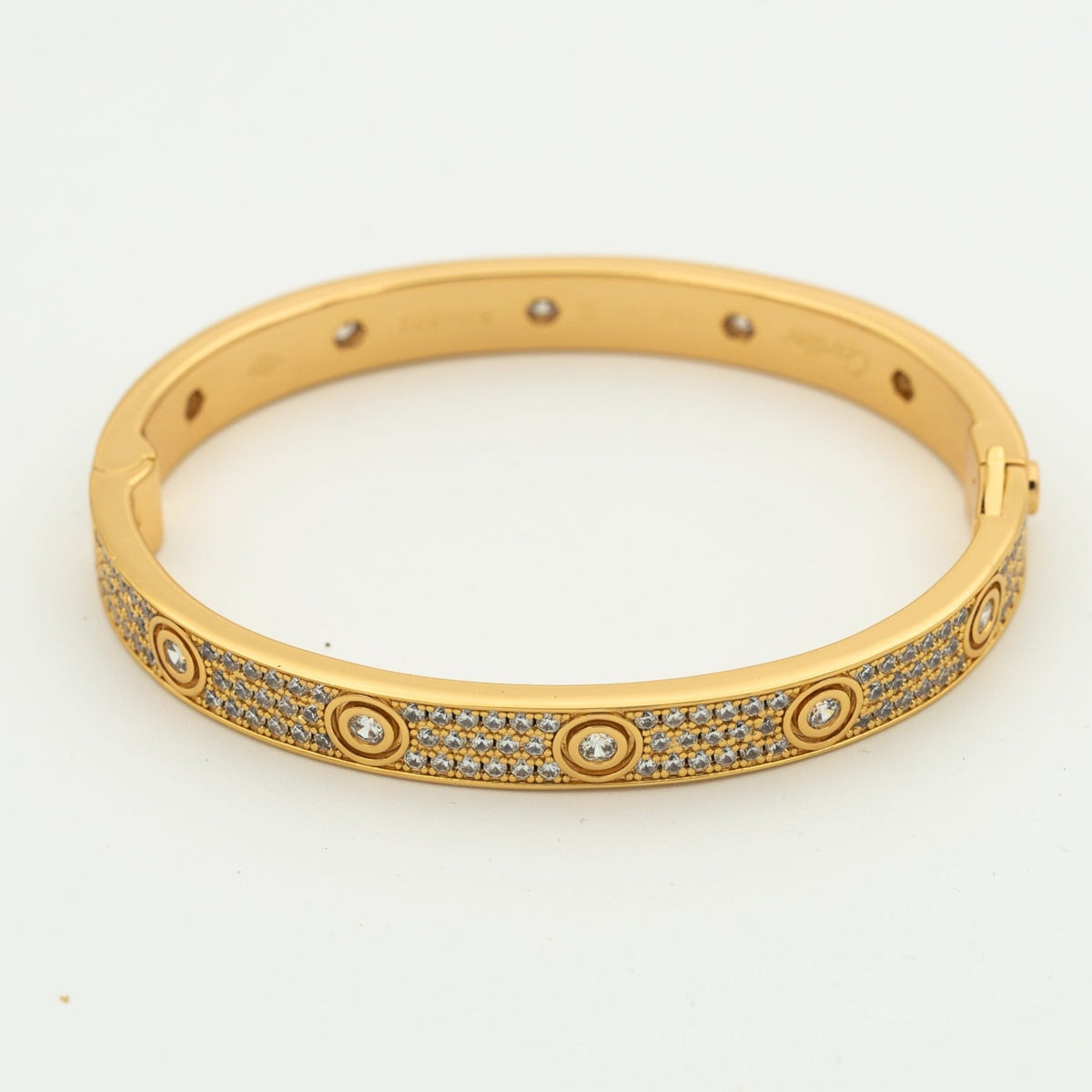 [Stars Jewelry]LOVE BRACELET 6.1MM DIAMOND-PAVED 10 BIG DIAMONDS