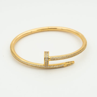 [Stars Jewelry]JUSTE BRACELET 3.5MM ALL DIAMONDS