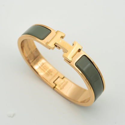 [Stars Jewelry]H BRACELET BLUE GREEN 12MM