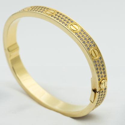 [Stars Jewelry]LOVE BRACELET 6.1MM DIAMOND-PAVED