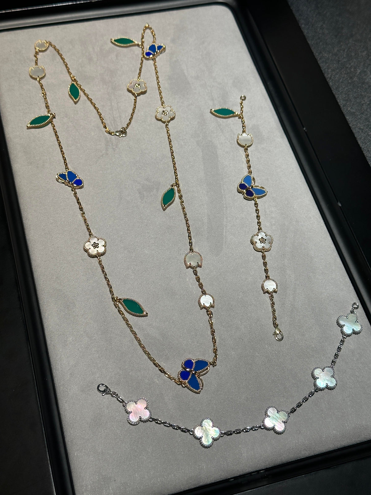 [Stars Jewelry] 26 NEW CLOVER 15 MOTIFS LUCKY NECKLACE