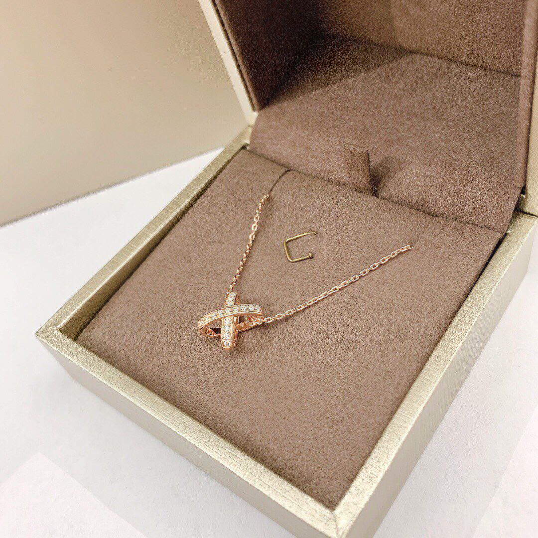 [Stars Jewelry]JEUX DE DIAMOND NECKLACE