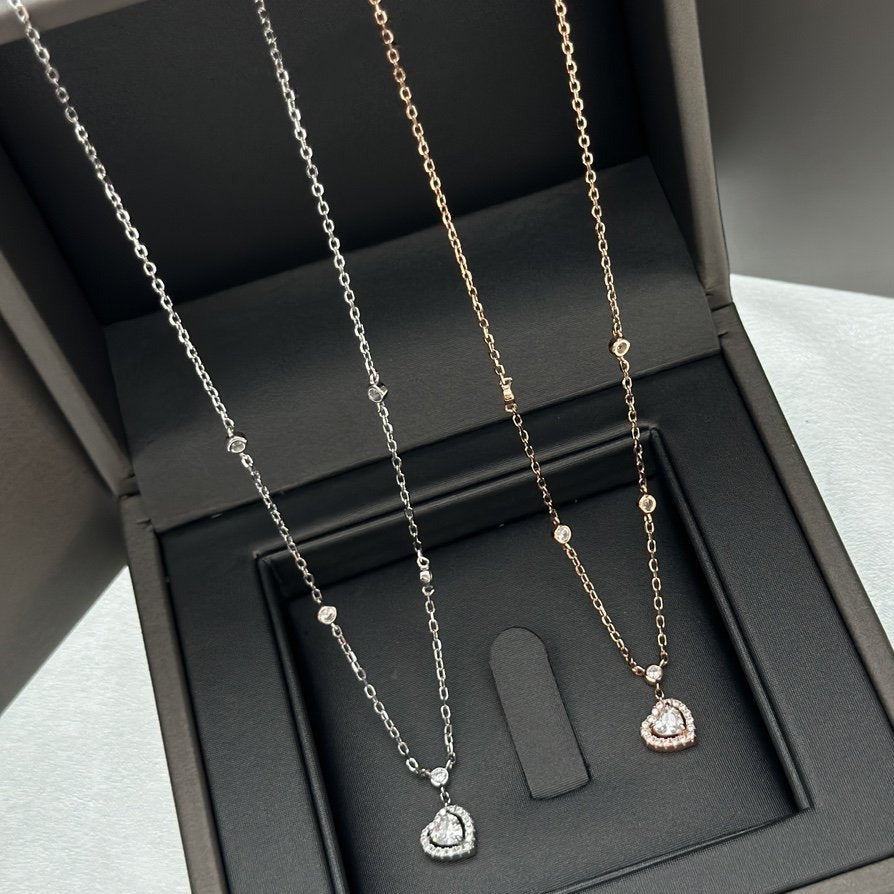 [Stars Jewelry]JOY HEART DIAMOND NECKLACE