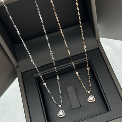 [Stars Jewelry]JOY HEART DIAMOND NECKLACE