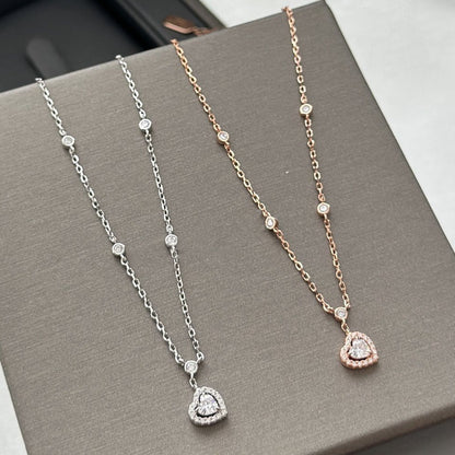 [Stars Jewelry]JOY HEART DIAMOND NECKLACE