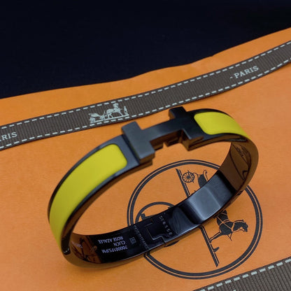 [Stars Jewelry]CLIC HM SO BLACK YELLOW BRACELET