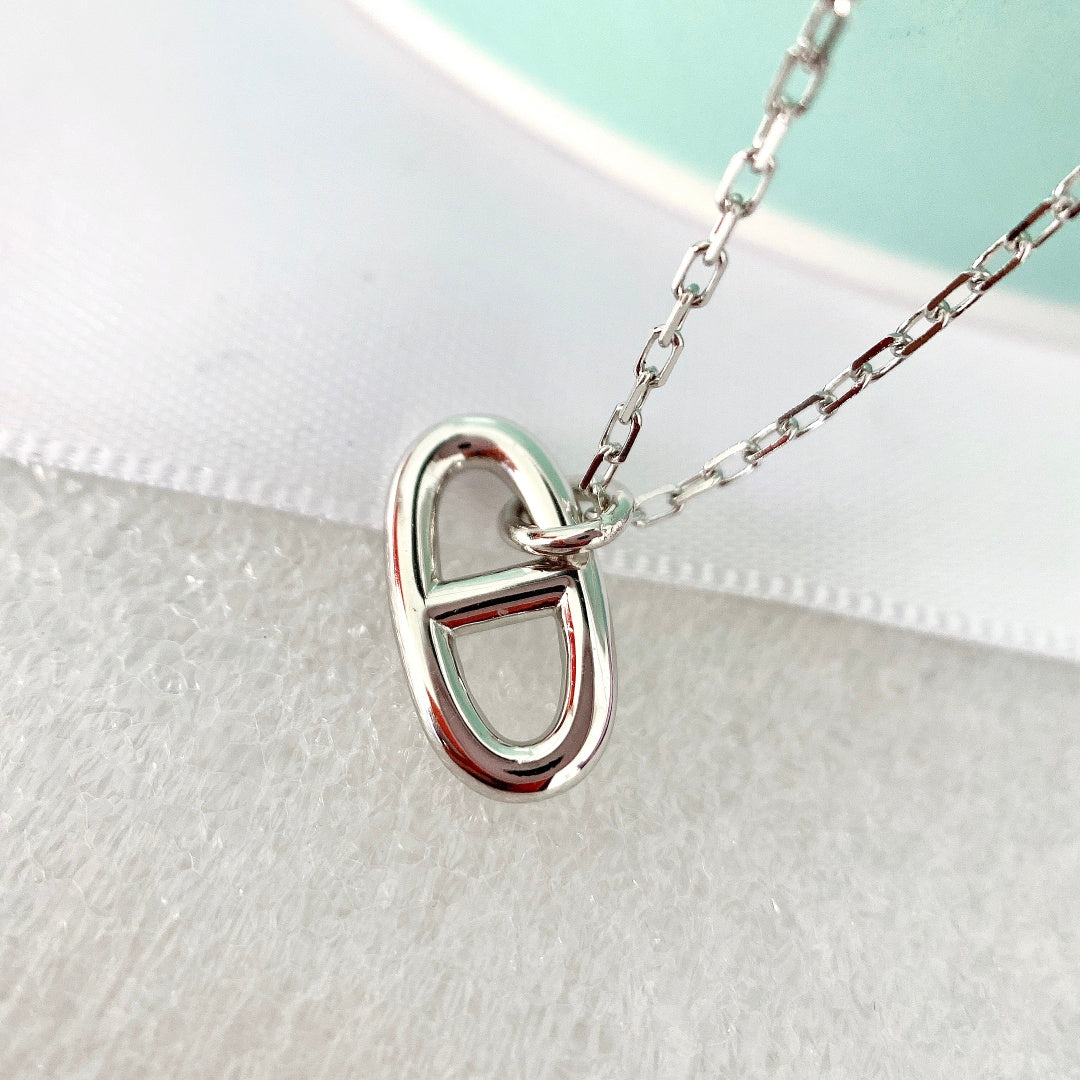 [Stars Jewelry]HM PIG NOSE NECKLACE