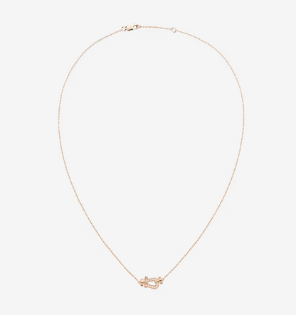 [Stars Jewelry]FORCE 10 DIAMOND PINK GOLD NECKLACE MINI MODEL