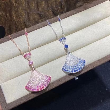 [Stars Jewelry]DREAM NECKLACE AGATE SILVER DIAMOND
