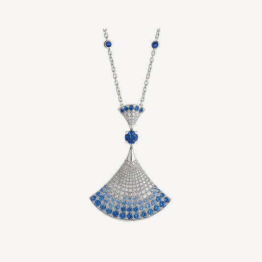 [Stars Jewelry]DREAM NECKLACE AGATE SILVER DIAMOND