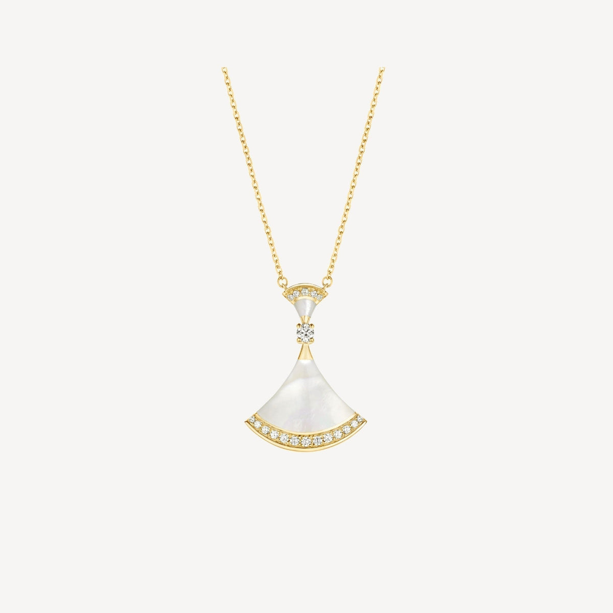[Stars Jewelry]DREAM NECKLACE MOP GOLD DIAMOND