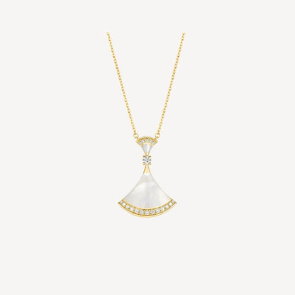 [Stars Jewelry]DREAM NECKLACE MOP GOLD DIAMOND